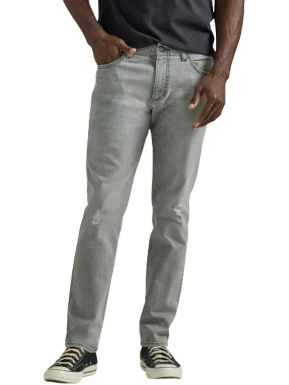Lee Heren Big & Tall Performance-serie Extreme Motion Athletic Fit Jeans, Blauwe aanval, 44W / 32L