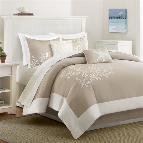Br Nameinternal Coastline Comforter Set Queen Khaki Walmart Canada