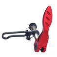 thumbnail image 1 of Bicycle Seatpost Clamp for Brompton Folding Bike Saddle Post Lever Red, 1 of 5