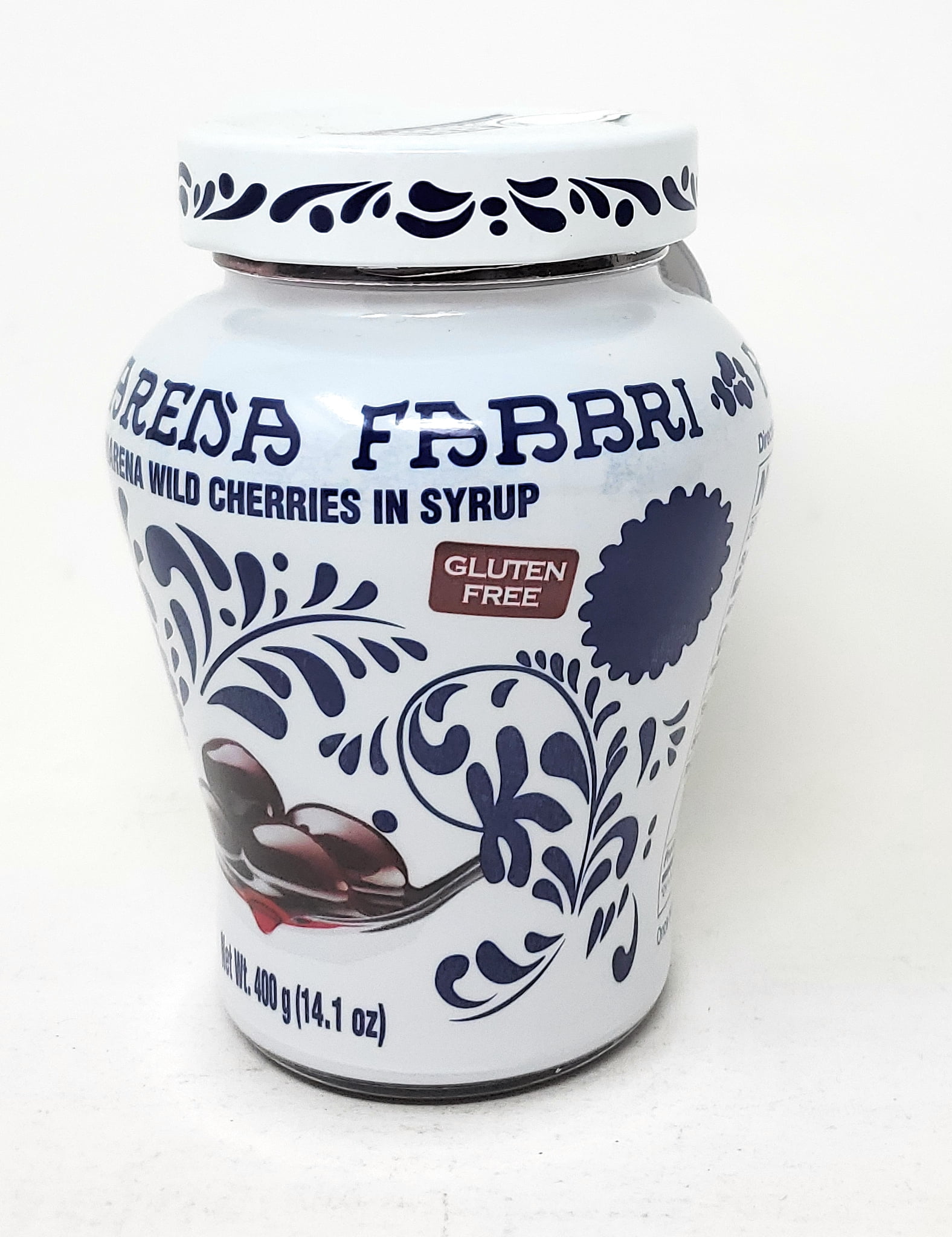 Fabbri Amarena Pitted Wild Cherries in Syrup Gluten Free 400 g (14.1 oz)