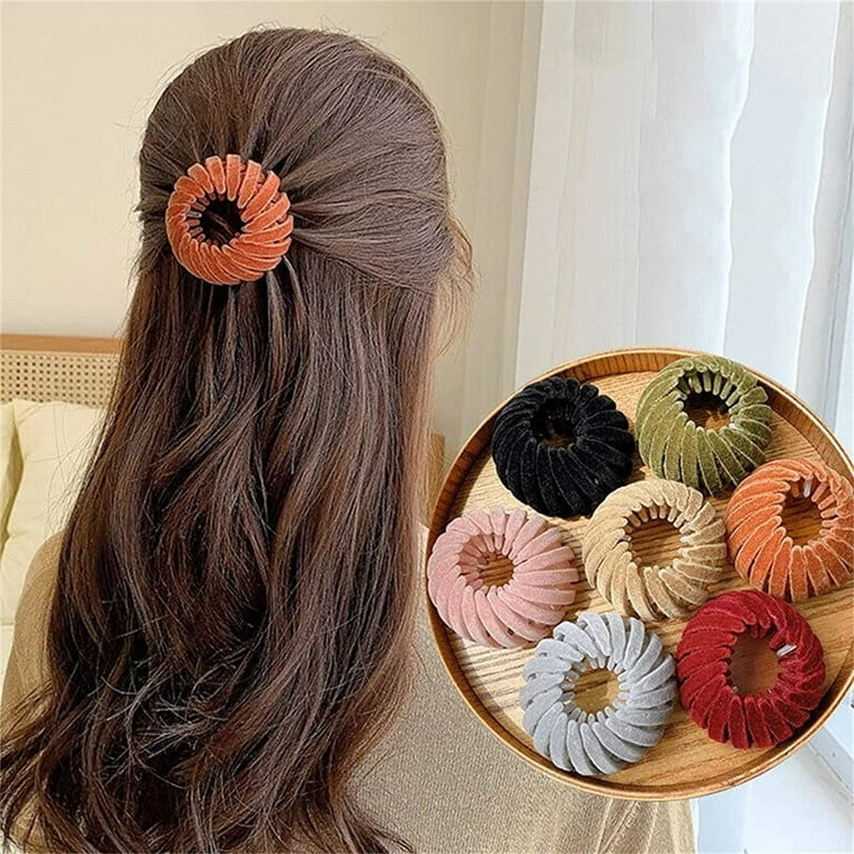 Birds Nest Magic Hair Clip, Hair Clip, Hair Holder, Lazy Birds Nest Plate  Hairpin for Thin Hair Styling (7PCS-A)