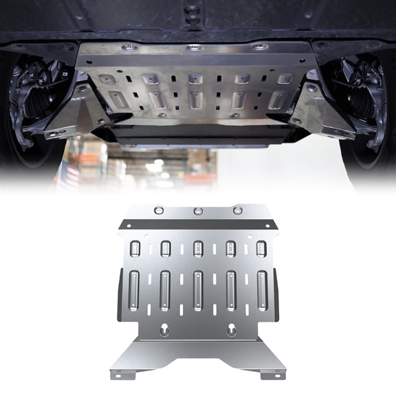 Skid Plate for 2024-2025 Tesla Cybertruck,Made of 5mm Aluminum,Lightweight and Anti-corrosion