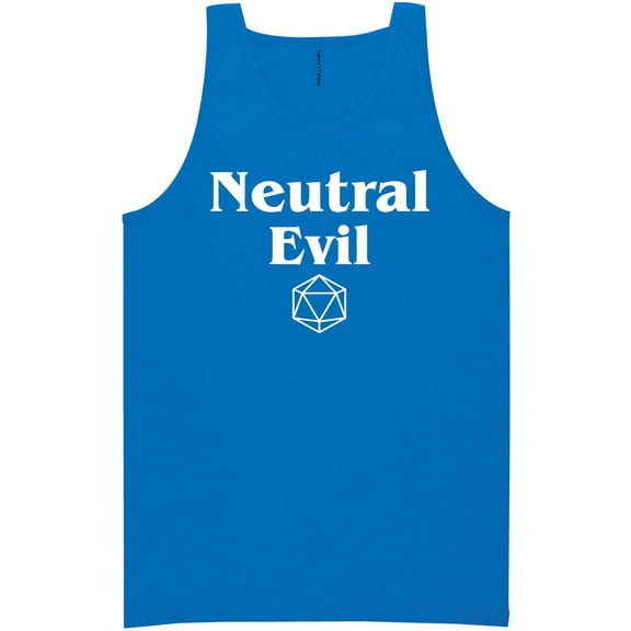 Neutral Evil Neon Tank Top