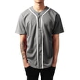 thumbnail image 1 of Ma Croix Mens Baseball Jersey Button Shirt Active Sportswear, 1 of 5