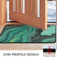 thumbnail image 3 of Green Marble Color Flow Pattern Door Rugs,Washable Non Slip Door Mats Indoor,Decorative Door Mats,Entry Mat Indoor for Entrance,Bedroom,Kitchen,Bathroom,30"x17", 3 of 6