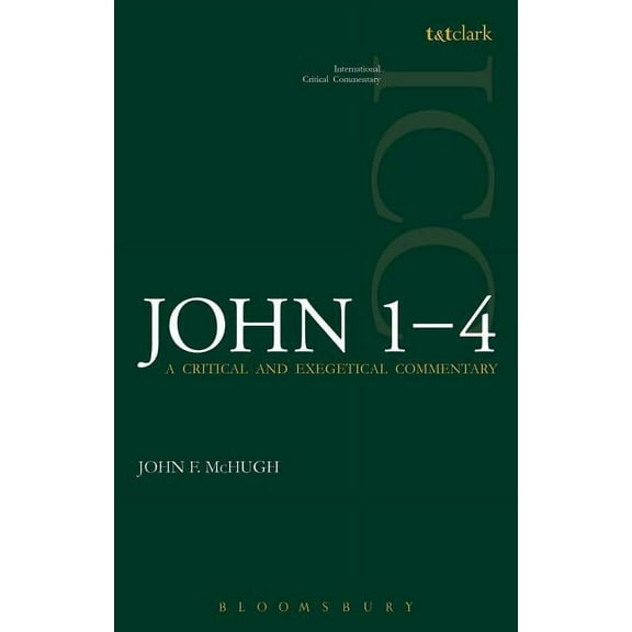 International Critical Commentary John 1-4 (ICC): A Critical and Exegetical Commentary, (Paperback)