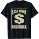 thumbnail image 1 of Vintage Cash Money Design Music Records 90s, camiseta envejecida, 1 of 2