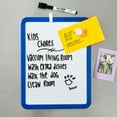 thumbnail image 3 of Pen+Gear Magnetic Dry Erase Board with Dry Erase Marker and Magnet, Blue, 8.5" x 11", 3 of 6