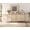 Beige, variant on 94.5" Wooden Fluted Sideboard with 6 Doors and Adjustable Shelves, 3-In-1 Modern Credenza Storage Cabinet for Kitchen, Dining Room
