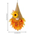thumbnail image 4 of Harpi Fall Wreath, Autumn Wreath for Home, Thanksgiving Wooden Door Panels Holiday Decoration Home Pendants Wall Window Door Hanging Home Decoration, 4 of 6