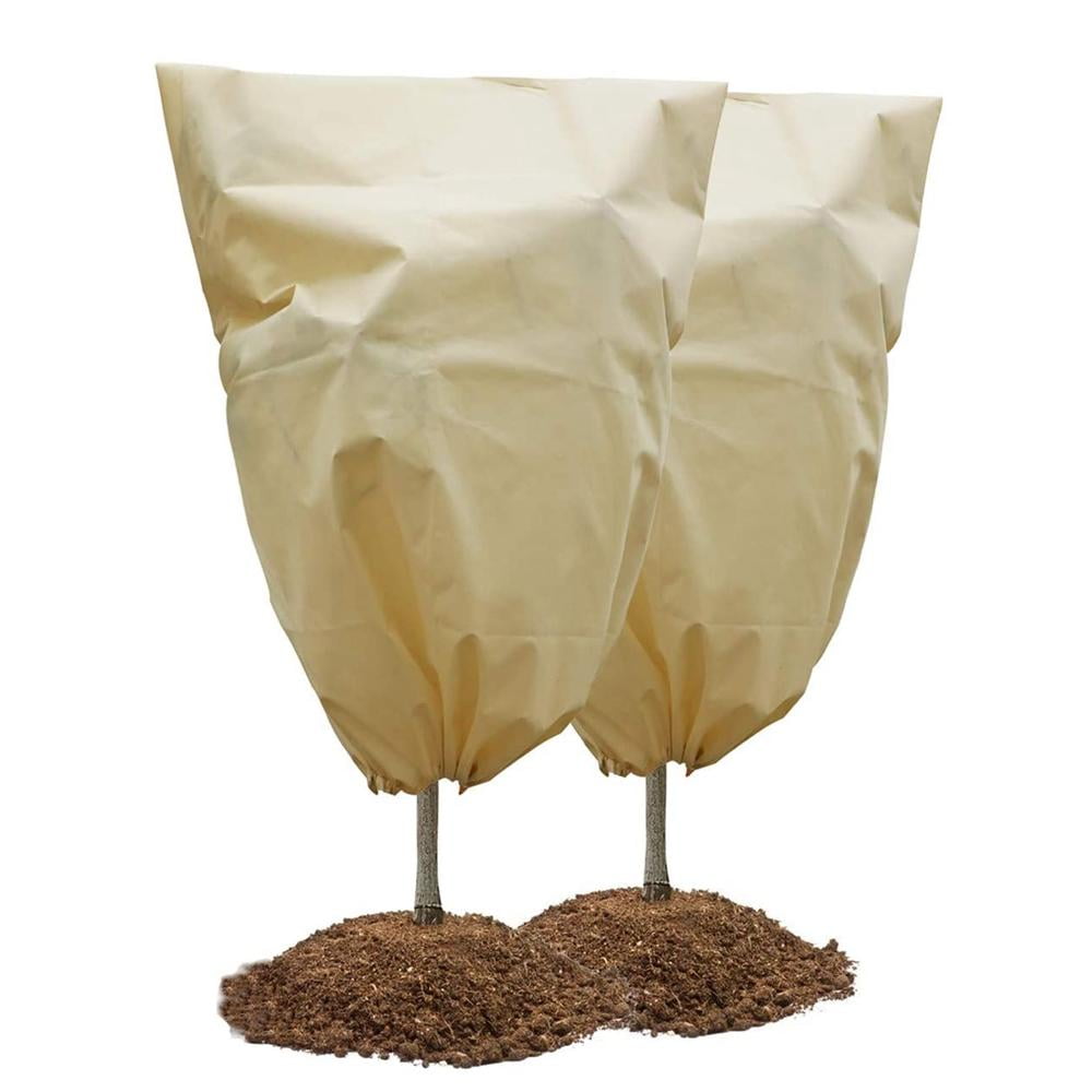 Buy 2 Pack Plant Cover for Frost Protection, Reusable Warm Shrub Jacket