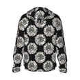 thumbnail image 2 of Picia White Sunflowers Women's Men's UPF 50+ Sun Protection Hoodie Shirt Long Sleeve SPF Fishing Outdoor UV Hiking Lightweight Shirts-X-Large, 2 of 9
