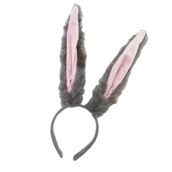 FENOHREFE Rabbits Ears Hairband Photo Props Easters Hair Hoop Headband Party Headpiece Fun Headbands for Music Festival