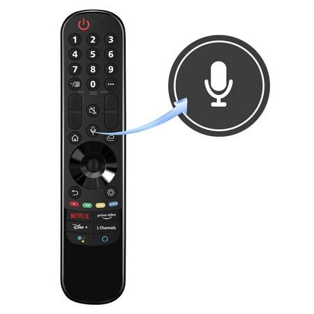 Replaced MR21GA Voice Magic Remote Control Fit for LG TV 43UP7560AUD 43UP7700PUB 43NANO75UPA 43UP7100ZUF