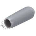 thumbnail image 3 of Unique Bargains 200 Pcs Embouts en Caoutchouc 4mm PVC Rond Protecteurs de Filetage Gris, 3 of 6