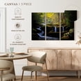 thumbnail image 5 of Elephant Stock Stream In The Smokies Wall Art - Horizontal Multi Panel Canvas - Living Room Wall Decor - Wellness Multi Panel - Brown And Beige Decor - 38" x 24", 5 of 8