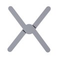 thumbnail image 2 of Naiovety Pot Mat Aislamiento Mantel Individual Posavasos Copa Tablemat Protector Pad Mostrada Gris Naiovety HA059526-04, 2 of 6