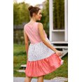 thumbnail image 2 of Nouvelle Robe Sans Manches à Rayures pour Femmes, Robe Décontractée Mini à Pois, 2 of 2