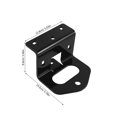 thumbnail image 2 of FESTFENDS 1Jgo Adaptador De Enganche Para Cortacésped Y Tractor Con Reforzado Y Recubrimiento Negro, 2 of 8