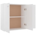 thumbnail image 3 of vidaXL Sideboard White 105x30x75 cm Engineered Wood, 3 of 5