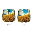 thumbnail image 5 of Haiem Clear Sky Sunflower Women's 2 in 1 Running Shorts - Lightweight Athletic Workout Gym Yoga Breathable Sports Shorts Liner with Phone Pockets-XX-Large, 5 of 9