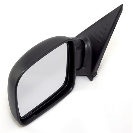 Left Black Manual Mirror, 02-04 Jeep Liberty (KJ)
