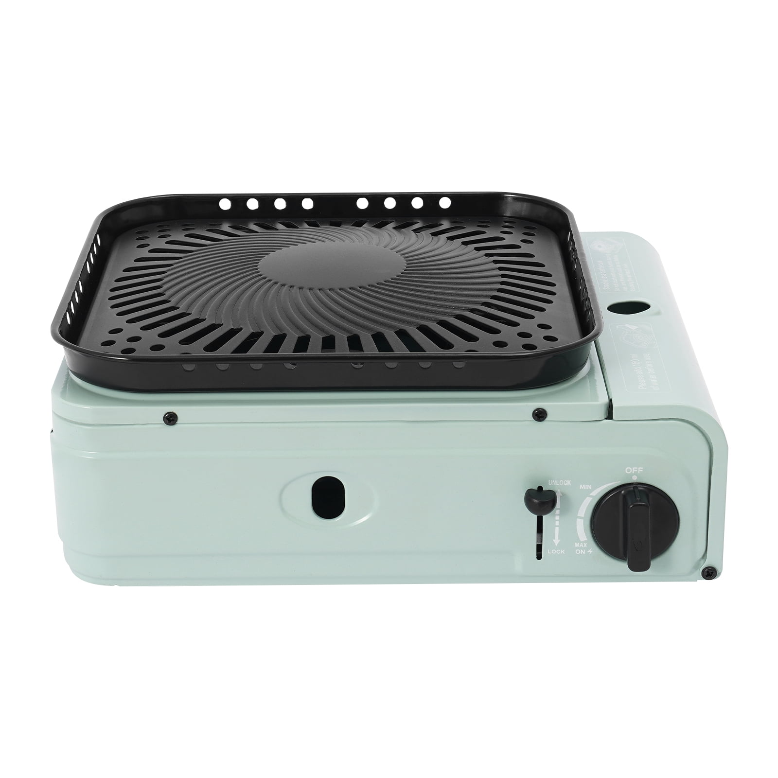 TFCFL 2.3KW Camping Grill Stove 12.2x10.62x4.72in Portable Camping Grill Gas Stove Grill Stove with Portable Carry Case