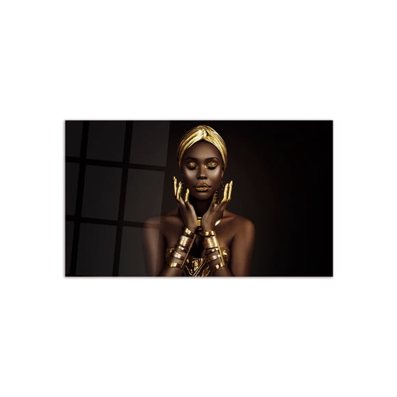 Cuadro Decorativo Entelado Bella Africana 100x160 Cuadros cuadros