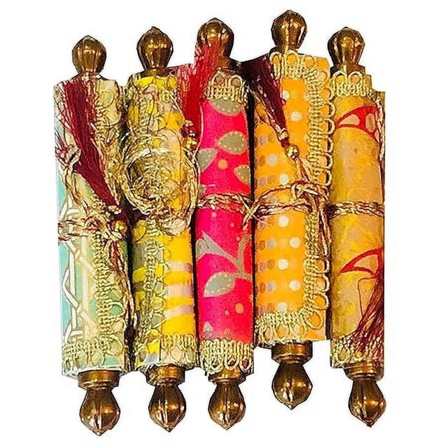 OSNICA Enveloppes Shagun Style Rouleau Ethnique, Enveloppes Cadeaux Sagan, Multicolore, 20 Unités, Lot de 20