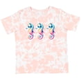 thumbnail image 3 of Inktastic Seahorse Cute Summer Girls Toddler T-Shirt, 3 of 5