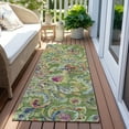 thumbnail image 6 of Addison Rugs Chantille Indoor/Outdoor Transitional Paisley Fern Washable Runner Rug, 2'3" x 7'6", 6 of 6