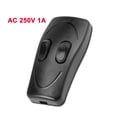 thumbnail image 5 of Interruptor de cordón en línea Uxcell AC 250V 1A Dúplex On-Off para lámpara de mesa de dormitorio luz de escritorio negro, 5 of 5