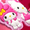 Hello Kitty, variant on Hello Kitty Toddler Girls Mary Jane Clog