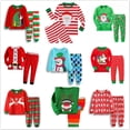 thumbnail image 2 of Pijamas para bebés, pijamas de Navidad, ropa para niños, conjunto para niñas, ropa de dormir para niños, pijamas de manga larga, trajes de primavera y otoño 130 (7T) Gao Jinjia LED, 2 of 2