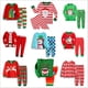 thumbnail image 2 of Pijamas para bebés, pijamas de Navidad, ropa para niños, conjunto para niñas, ropa de dormir para niños, pijamas de manga larga, trajes de primavera y otoño95 (3T) Gao Jinjia LED, 2 of 2