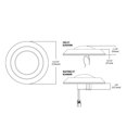 thumbnail image 3 of Moldura LED empotrada para montaje en superficie HALO BLD, 4 pulgadas, 3000 K, 3 of 5