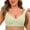 #1 Green, variant on Womens Bras Comfortable Older Front Closure Convenient Everyday Mid Buttons Gathering Supportive Seamless Underwear for Women