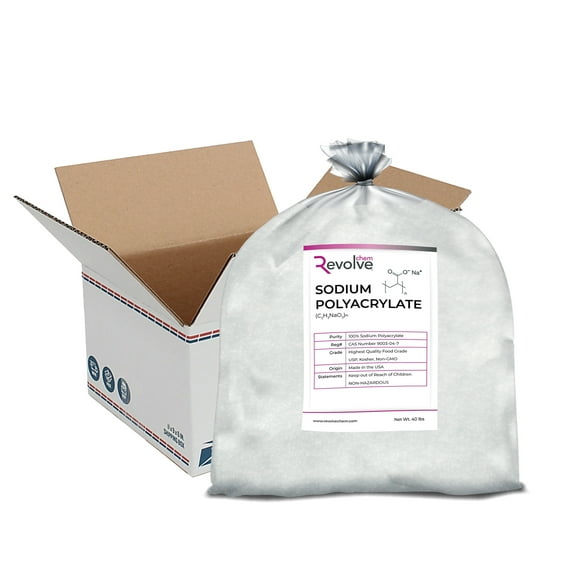 Sodium Polyacrylate 40 lb. Super Absorbent
