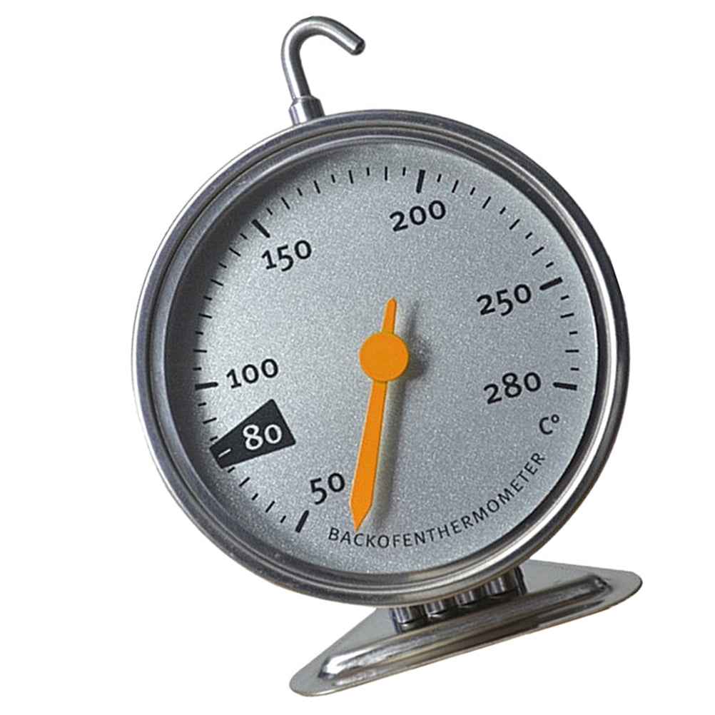 COOPHYA Household Thermometer Silver Round 1Pack for Real Time Temperature Monitoring