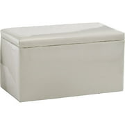 Sparkle Storage Bench, Silver