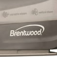 thumbnail image 6 of Brentwood Nonstick Steam Iron (Red), 6 of 9