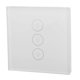 thumbnail image 2 of WiFi Smart Wall Touch Light Switch 3 Gang Hands Free Voice Control Wireless Smart Touch Wall Switch 100?240V, 2 of 5