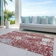 thumbnail image 6 of Addison Rugs Chantille Indoor/Outdoor Transitional Abstract Garnet Washable Rectangle Rug, 10' x 14', 6 of 6