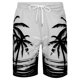 thumbnail image 2 of WILLBEST Pantalones Cortos Deportivos para Hombre, Pantalones Cortos de Playa Transpirables de Moda de Verano para Hombre, 2 of 7