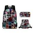 thumbnail image 1 of New Doors Roblox Figure Escape The Door School Bag Backpack Shoulder Bag Pencil Case Backpack Three-piece Set  Zipper Shoulders, 1 of 6
