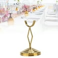 thumbnail image 4 of Table Number Holder, Exquisite Stable Stainless Steel Photo Holder  For Wedding Table Card Category Distinguishing Card Holder For Decorate Outdoor Parties, 4 of 8