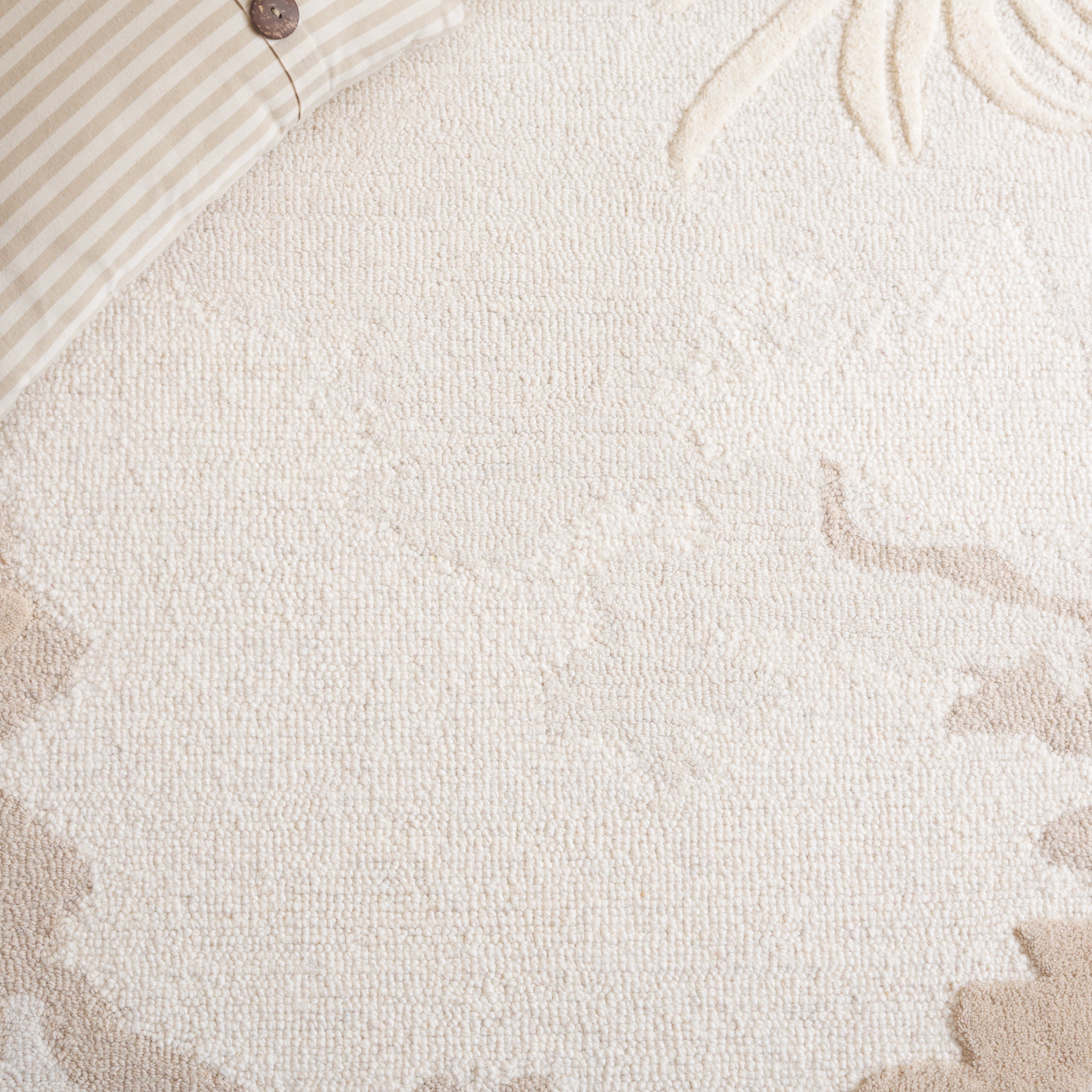 SAFAVIEH Mykonos Lesleigh Abstract Area Rug, Ivory/Beige, 6' x 9'
