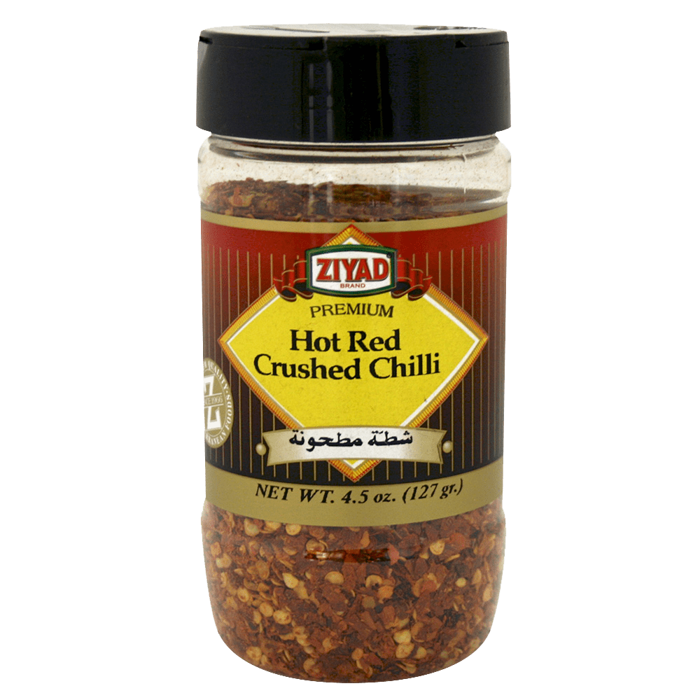 Hot Red Crushed Chili Flakes, 4.5 oz