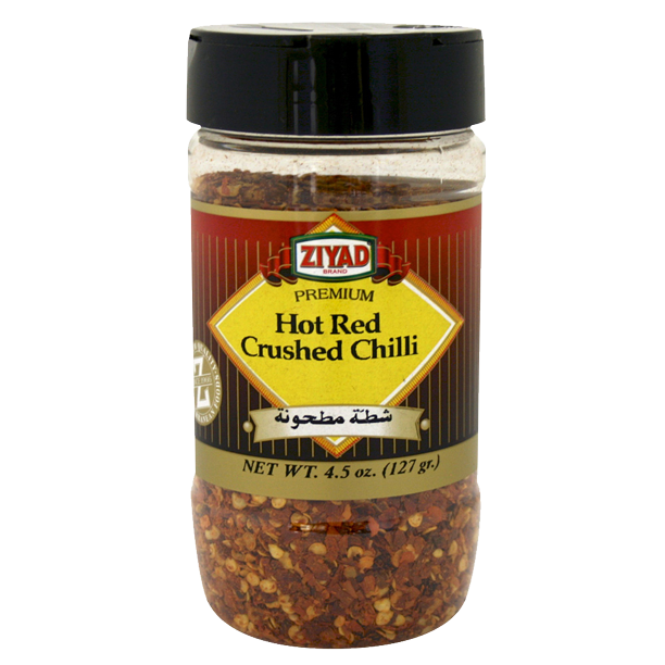 Hot Red Crushed Chili Flakes, 4.5 oz
