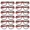 Black/Red, variant on 12PK Men Women Multifocus No Line Progressive Reading Glasses Multifocal Readers